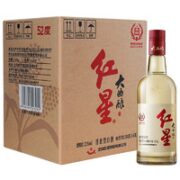 红星 大曲酿 52%vol 清香型白酒 500ml*6瓶 整箱装