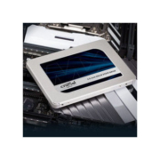 Crucial 英睿达 MX500 1 TB CT1000MX500SSD1 硬盘 高达560 MB/s(3D NAND,SATA,2.5英寸,内置固态硬盘),黑色