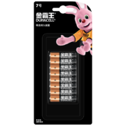 金霸王(Duracell)7号电池8粒装 碱性七号干电池 适用于便携体温计/耳温枪/血糖仪/无线鼠标/遥控器/血压计等
