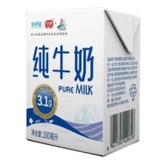限区域、88VIP：新希望 纯牛奶 全脂牛奶200ml*24盒