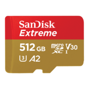11日20点、概率券：SanDisk 闪迪 Extreme 至尊极速移动版 512GB TF存储卡