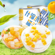 需抢券、亲子会员：华味亨 黄桃西米露罐头 312g*3罐