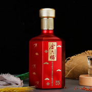 金六福 窖陈12 50度浓香型白酒500mL*6瓶 整箱装