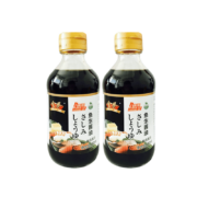 金葵（jinkui）鱼生酱油200ml*2瓶+芥末寿司刺身三文鱼海鲜酱油