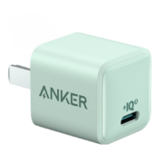 Anker 安克 苹果充电器Nano PD快充20W充电头兼容18W iPhone14/13闪充插头 【支持iPhone8-14】20W苹果同芯快充头绿