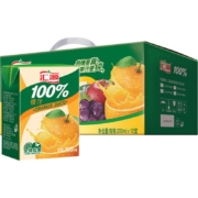 汇源橙汁100%果汁200ml*12盒装饮料精品礼盒装整箱送礼