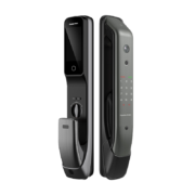 凯迪仕 kaadas K20 Pro 智能锁指纹锁远程可视猫眼内屏显示 家用防盗门锁电子密码锁 C级锁芯 太空灰色