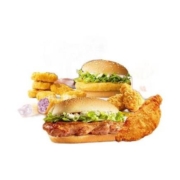 聚划算百亿补贴：McDonald's 麦当劳 嗨吃美味2-3人餐 单次券 电子代金券