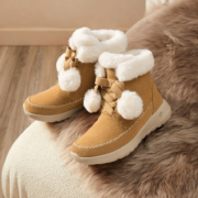 SKECHERS 斯凯奇 女士休闲棉靴 144004