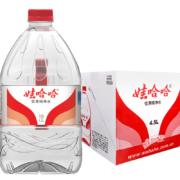 娃哈哈 纯净水饮用水 4.5L*4桶 整箱水（新老包装随机发货）