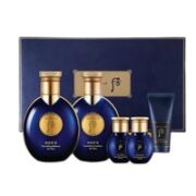 WHOO 后 拱辰享男士护肤五件套（男士滋养液140ml+男士滋养乳100ml+滋养乳20ml+滋养液20ml+洗面奶40ml）