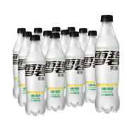 雪碧 Sprite 雪碧纤维+ 柠檬味 无糖零卡零糖 汽水 碳酸饮料 500ml*12瓶 整箱装 可口可乐公司出品