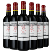 法国 拉菲（LAFITE）传奇波尔多经典海星 赤霞珠梅洛干红葡萄酒 750ml 整箱装