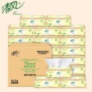 Breeze 清风 欧院纯品 抽纸 3层100抽24包（180*120mm）