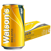 屈臣氏（Watsons）苏打汽水 汤力风味 0脂碳酸饮料 气泡十足 调酒推荐 330ml*24罐
