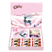 德芙（Dove）巧克力礼盒圣诞节礼物生日礼物女生送女友女朋友老婆零食大礼包 德芙小心心礼盒*3
