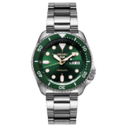 精工（SEIKO）手表 男士日韩表绿水鬼100米防水机械男士腕表SRPD63K1 圣诞礼物