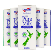 纽仕兰3.5g蛋白质牧场草饲高钙全脂纯牛奶乳品 250ml*24  新西兰进口