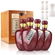 10日20点、88vip:剑南春 白酒 剑南窖龄酒（贰拾）52度500ml*4瓶 整箱装 礼盒