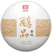 大益 普洱茶 357g醇品口粮熟茶 单饼装(批次随机)