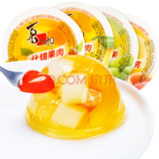 喜之郎果肉果冻200g*4杯 三份减14元