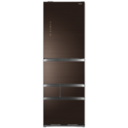 东芝（Toshiba）508升玻璃多门冰箱小体积大容量 全自动制冰 可热物直放 光触媒除菌 GR-RM533WE-PG1A2 兰芷棕彩晶玻璃板