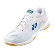 YONEX 尤尼克斯羽毛球鞋国家队SHB65Z3 男女款透气减震运动鞋 SHB65ZMAEX 75周年 白色 男款 45码=290mm