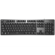 罗技（Logitech）K845 机械键盘 有线键盘 办公键盘 104键 全尺寸 单光 黑色 Cherry樱桃红轴