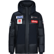 SPYDER 蜘蛛雪服雪季新品男子TRAINING系列美国国家队联名款羽绒服 黑色-20CF211M S