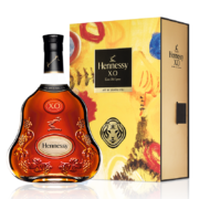 轩尼诗（Hennessy）XO 干邑白兰地 法国进口洋酒 700ml 艺术家特别版礼盒
