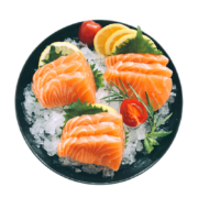 20点开始、plus会员：荷裕食品 三文鱼刺身 100g*6件（买三赠一）