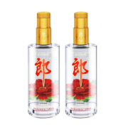 郎酒 顺品郎 浓香型白酒 45度480ml*2瓶 （光瓶粮食酒 年货节送礼）