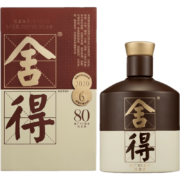 PLUS会员：舍得 第四代 建厂80周年纪念版 52%vol 浓香型白酒 500ml 单瓶装