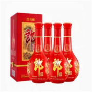 88VIP：LANGJIU 郎酒 红花郎十（10 ）53度 酱香型白酒 558ml*4瓶