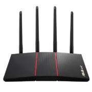 华硕（ASUS）RT-AX56U热血版双频博通四核/WiFi6游戏千兆路由器/游戏加速【居家办公网课加速】