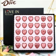 再补券：德芙（Dove） 巧克力  心语/心愿 圣诞礼盒