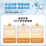 海信小哈利 迷你系列 3kg母婴小型婴儿迷你洗衣机 巴氏除菌高温蒸煮除菌以旧换新