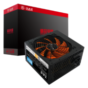 大水牛（BUBALUS）额定300W 劲强300台式电脑电源（12CM风扇/宽幅/智能温控/低待机功耗/支持背线）