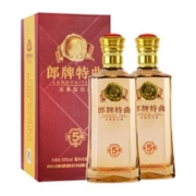 88VIP：LANGJIU 郎酒 郎牌特曲 窖藏5号 50%vol 浓香型白酒 500ml*2瓶 双支装