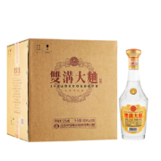 双沟大曲 金奖 光瓶 浓香型白酒 53度500ml 纯粮食酒【年货送礼】 9瓶整箱装