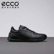 2022秋新！ECCO 爱步 Astir Lite雅跃轻巧系列 男士真皮休闲圆头阿甘鞋 503754  直邮含税到手￥550.01