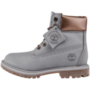 Timberland添柏岚踢不烂女鞋马丁靴户外休闲皮革高帮|A1BK7 A1BK7W/灰色 36