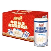 概率券、88VIP：惠尔康 含花生颗粒 谷物花生牛奶365g*12罐*4件