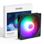 23日0点：SAMA 先马 冰晶1S 12CM机箱散热风扇