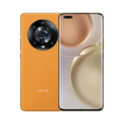 PLUS会员：HONOR 荣耀 Magic4 Pro 5G手机 12GB+256GB 燃橙