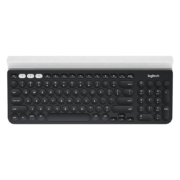 罗技（Logitech）K780 键盘 无线蓝牙键盘 办公键盘 纤薄便携键盘 笔记本键盘 优联 全尺寸 黑色