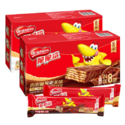 京东特价app：雀巢（Nestle） 脆脆鲨威化饼整盒24条 巧克力味 480g