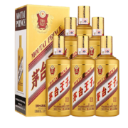 MOUTAI 茅台 金王子酒 53%vol 酱香型白酒 500ml 单瓶装*2件