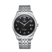 帝舵（TUDOR） 帝舵(TUDOR)瑞士手表男1926系列男士自动机械商务腕表 M91650-0004 钢带黑盘 41mm