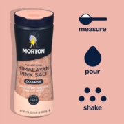 美国百年品牌，Morton 喜马拉雅粉红盐 粗粒 500g*6 件